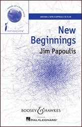 New Beginnings SATB choral sheet music cover